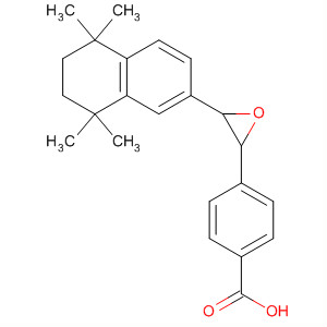 Benzoic acid,4-[3-(5,6,7,8-tetrahydro-5,5,8,8-tetramethyl-2-naphthalenyl)oxiranyl]-