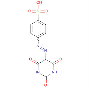Benzenesulfonic acid, 4-[(hexahydro-2,4,6-trioxo-5-pyrimidinyl)azo]-