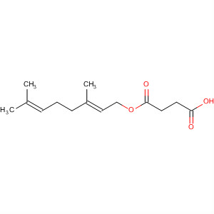 Butanedioic acid, mono(3,7-dimethyl-2,6-octadienyl) ester, (E)-