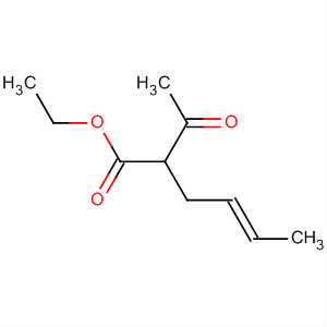 4-Hexenoic acid, 2-acetyl-, ethyl ester, (E)-