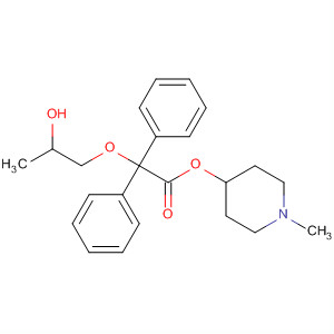Benzeneacetic acid, a-(2-hydroxypropoxy)-a-phenyl-,1-methyl-4-piperidinyl ester
