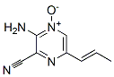 2-Pyrazinecarbonitrile,3-amino-6-(1-propen-1-yl)-, 4-oxide