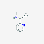 cyclopropyl-N-methyl(pyridin-2-yl)methanamine