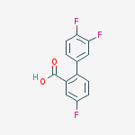 2-(3,4-difluorophenyl)-5-fluorobenzoic Acid