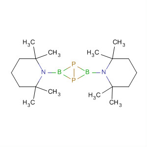 Piperidine,1,1'-(1,3-diphospha-2,4-diborabicyclo[1.1.0]butane-2,4-diyl)bis[2,2,6,6-tetramethyl-