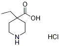 4-ethyl-4-piperidinecarboxylic acid(SALTDATA: 0.95HCl 0.07dioxane)