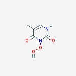 3-hydroperoxy-5-methylpyrimidine-2,4(1H,3H)-dione