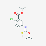 1-methylethyl 2-chloro-5-{[(1Z)-(1-methylethoxy)(methylsulfanyl)methylidene]amino}benzoate