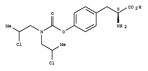O-[bis(2-chloropropyl)carbamoyl]tyrosine