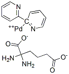 2,2-bipyridine-alpha, alpha-diaminoadipic acid palladium(II)