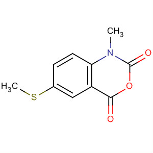 2H-3,1-Benzoxazine-2,4(1H)-dione, 1-methyl-6-(methylthio)-