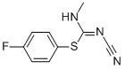 1-CYANO-2-(4-FLUOROPHENYL)-3-METHYLISOTHIOUREA