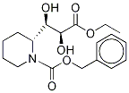 [2R-[2R*(aR*,S*)]]- a,-Dihydroxy-1-[(phenylmethoxy)carbonyl]-2-piperidinepropanoic Acid Ethyl Ester
