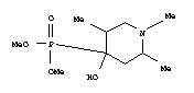 Phosphonic acid,P-(4-hydroxy-1,2,5-trimethyl-4-piperidinyl)-, dimethyl ester
