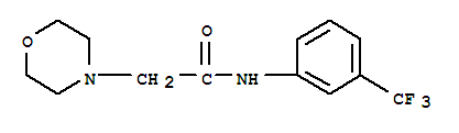 2-(morpholin-4-yl)-N-[3-(trifluoromethyl)phenyl]acetamide