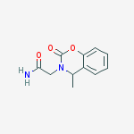 2-(4-methyl-2-oxo-4h-1,3-benzoxazin-3-yl)acetamide