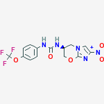 1-((S)-2-NITRO-6,7-DIHYDRO-5H-IMIDAZO[2,1-B][1,3]OXAZIN-6-YL)-3-(4-TRIFLUOROMETHOXY-PHENYL)-UREA