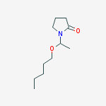 2-Pyrrolidinone, 1-[1-(pentyloxy)ethyl]-