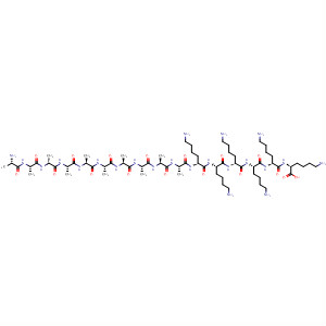 L-Lysine,L-alanyl-L-alanyl-L-alanyl-L-alanyl-L-alanyl-L-alanyl-L-alanyl-L-alanyl-L-alanyl-L-alanyl-L-lysyl-L-lysyl-L-lysyl-L-lysyl-L-lysyl-