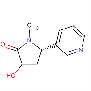 2-Pyrrolidinone, 3-hydroxy-1-methyl-5-(3-pyridinyl)-, (5S)-