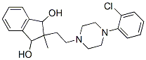 2-[2-[4-(o-Chlorophenyl)-1-piperazinyl]ethyl]-2-methyl-1,3-indanediol