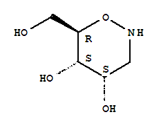 2H-1,2-Oxazine-4,5-diol,tetrahydro-6-(hydroxymethyl)-, (4R,5R,6S)-rel-