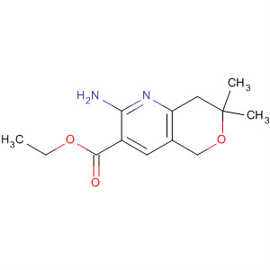 5H-Pyrano[4,3-b]pyridine-3-carboxylic acid,2-amino-7,8-dihydro-7,7-dimethyl-, ethyl ester