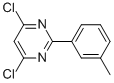 4,6-DICHLORO-2-(3-METHYLPHENYL)PYRIMIDINE