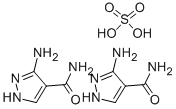 3-amino-4-pyrazolecarboxamide hemisulfate