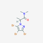 3,4,5-Tribromo-N,N,α-trimethyl-1H-pyrazole-1-acetamide