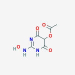 2,4,6(1H,3H,5H)-PYRIMIDINETRIONE,5-(ACETYLOXY)-,2-OXIME