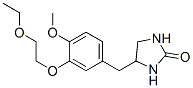 2-Imidazolidinone, 4-((3-(2-ethoxyethoxy)-4-methoxyphenyl)methyl)-