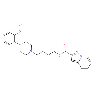 Pyrazolo[1,5-a]pyridine-2-carboxamide,N-[4-[4-(2-methoxyphenyl)-1-piperazinyl]butyl]-