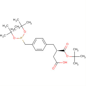 Butanedioic acid,[[4-[[bis(1,1-dimethylethoxy)phosphinyl]methyl]phenyl]methyl]-,4-(1,1-dimethylethyl) ester, (2R)-