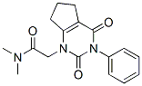 N,N-Dimethyl-2,3,4,5,6,7-hexahydro-2,4-dioxo-3-phenyl-1H-cyclopentapyrimidine-1-acetamide
