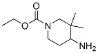 1-PIPERIDINECARBOXYLIC ACID 4-AMINO-3,3-DIMETHYL-,ETHYL ESTER,(-)-