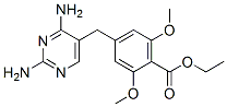 4-(2,4-Diamino-5-pyrimidinylmethyl)-2,6-dimethoxybenzoic acid ethyl ester