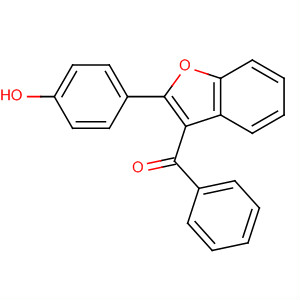 Methanone, [2-(4-hydroxyphenyl)-3-benzofuranyl]phenyl-