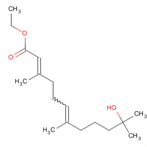 2,6-Dodecadienoic acid, 11-hydroxy-3,7,11-trimethyl-, ethyl ester,(E,E)-