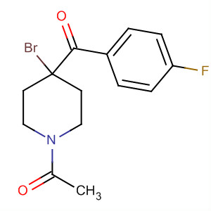 Piperidine, 1-acetyl-4-bromo-4-(4-fluorobenzoyl)-