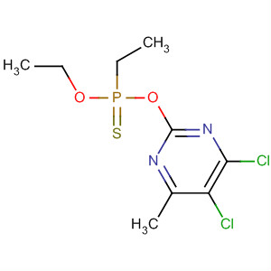 Phosphonothioic acid, ethyl-, O-(4,5-dichloro-6-methyl-2-pyrimidinyl)O-ethyl ester