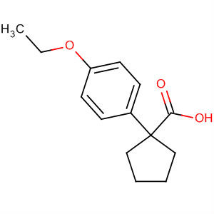 Cyclopentanecarboxylic acid, 1-(4-ethoxyphenyl)-