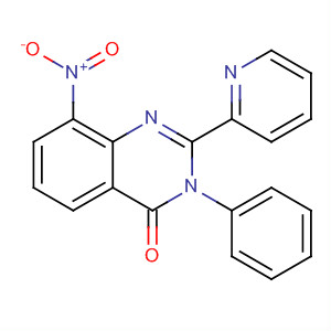 4(3H)-Quinazolinone, 8-nitro-3-phenyl-2-(2-pyridinyl)-