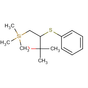 2-Butanol, 2-methyl-3-(phenylthio)-4-(trimethylsilyl)-