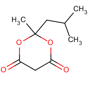 1,3-Dioxane-4,6-dione, 2-methyl-2-(2-methylpropyl)-
