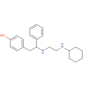 Phenol, 4-[2-[[2-(cyclohexylamino)ethyl]amino]-2-phenylethyl]-