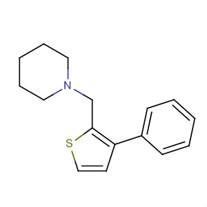 Piperidine, 1-[(3-phenyl-2-thienyl)methyl]-