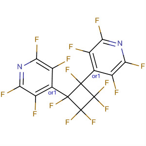 Pyridine,4,4'-(1,2,3,3,4,4-hexafluoro-1,2-cyclobutanediyl)bis[2,3,5,6-tetrafluoro-,trans-