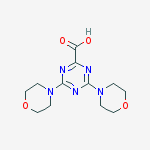 4,6-Di-morpholin-4-yl-[1,3,5]triazine-2-carboxylic acid