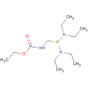Carbamic acid, [bis(diethylamino)phosphinyl]methyl-, ethyl ester